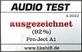 Титул «Великолепный» по мнению журнала Audio Test (Германия)