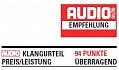 «Рекомендованная модель» по мнению журнала Audio (Германия)