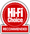 «Рекомендуемая модель» по мнению издания Hi-Fi Choice (Великобритания)